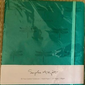 New Dragonfly‎ Faux Leather Large Journal Notebook
